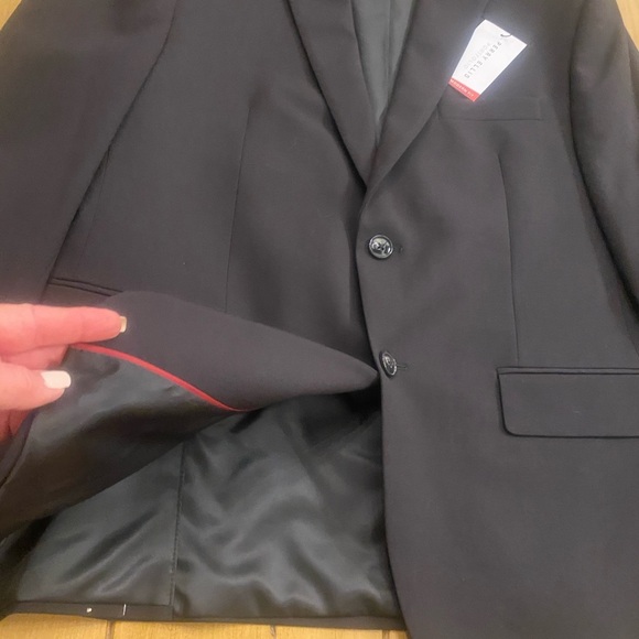 Perry Ellis Men’s Blazer Modern Fit Black New 42 short - Picture 4 of 14